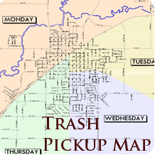 Trash Pickup Map